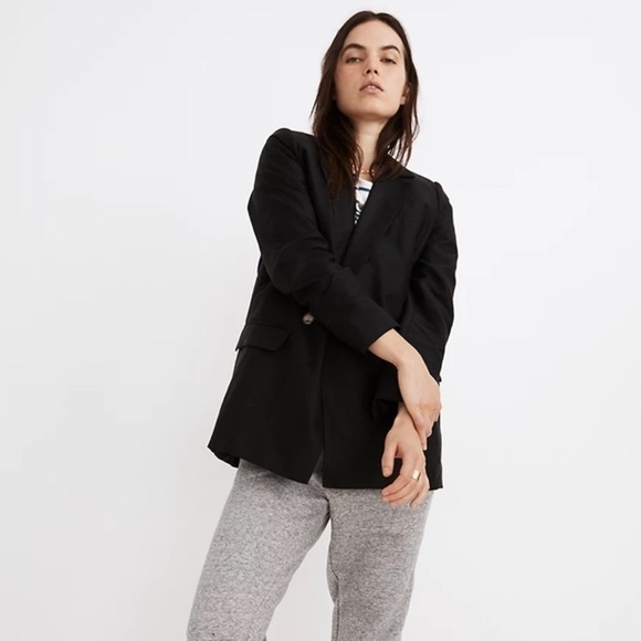 Madewell Caldwell Double-Breasted Blazer: Two Button Edition MD254 - Picture 1 of 4